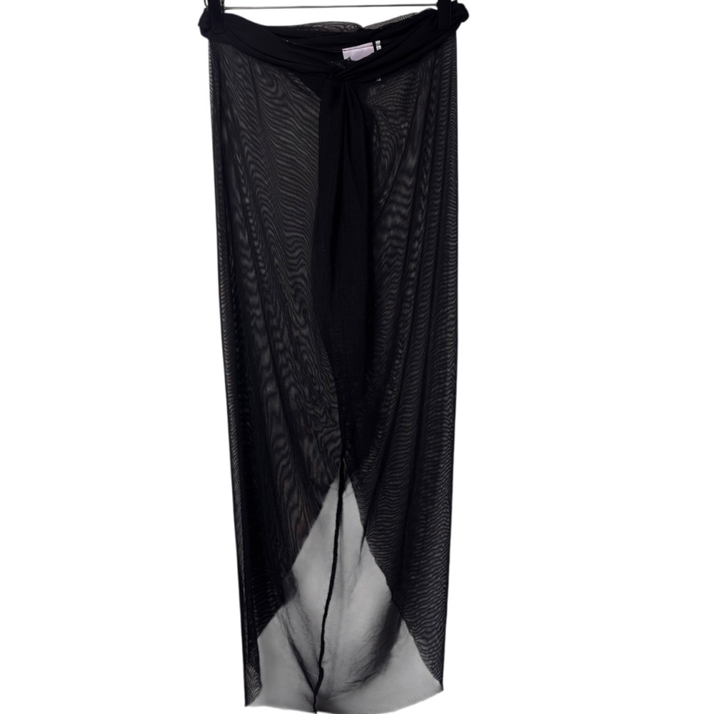 OUT FROM UNDER BLACK MESH SWIMMING BLACK WOMEN COVER UP SIZE SMALL